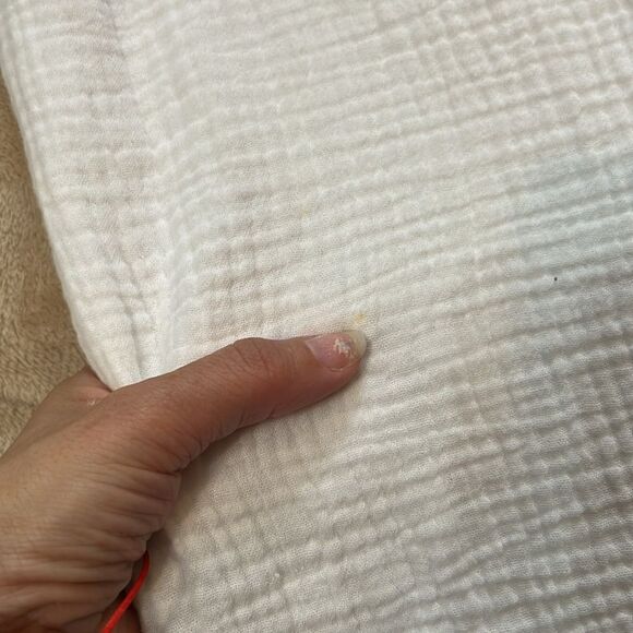 Mododoc Los Angeles White Wide-Leg Stretchy Flowy Women’s Pants S - Picture 9 of 10